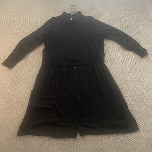 Fitted Crop Chiffon Twofer Sweater by Torrid